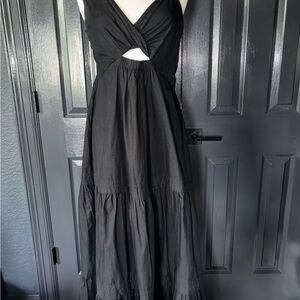 Cleobella Black Backless Dress